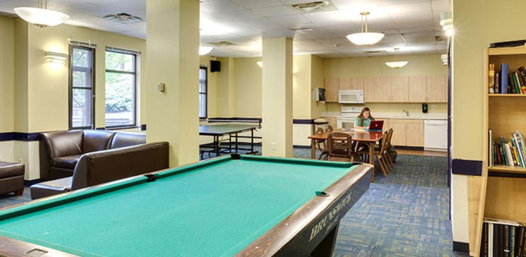 Graduate Living Center Lobby