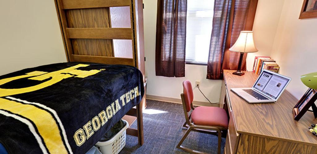 Graduate Living Center Bedroom