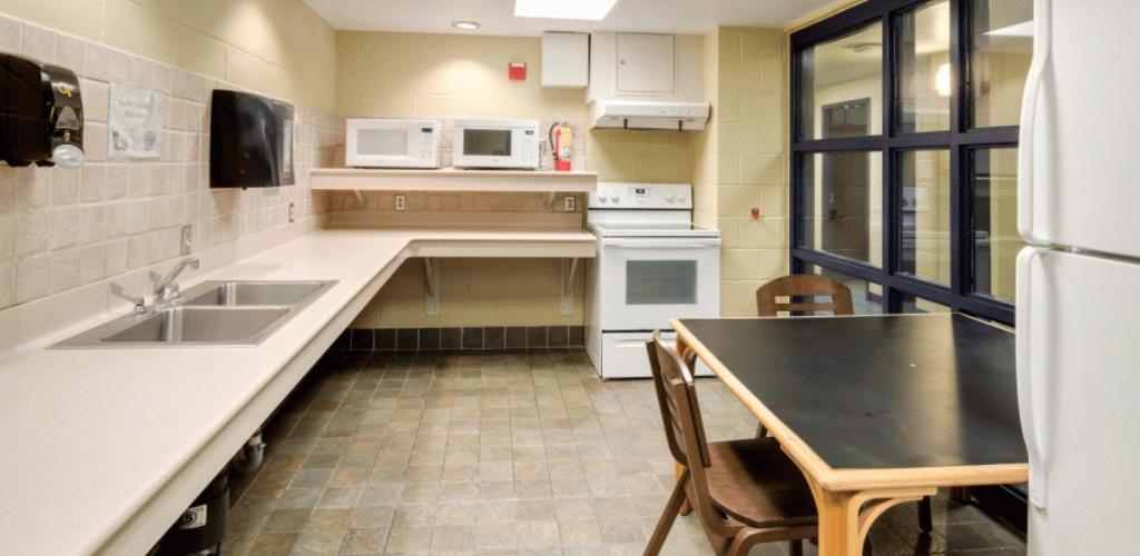 Interior, Caldwell kitchen