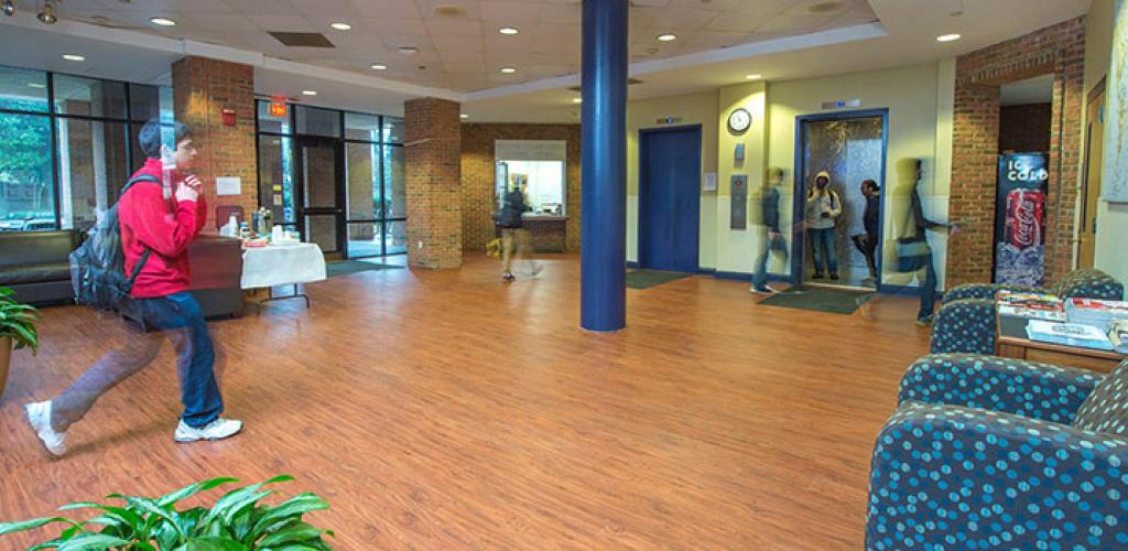 Graduate Living Center Lobby