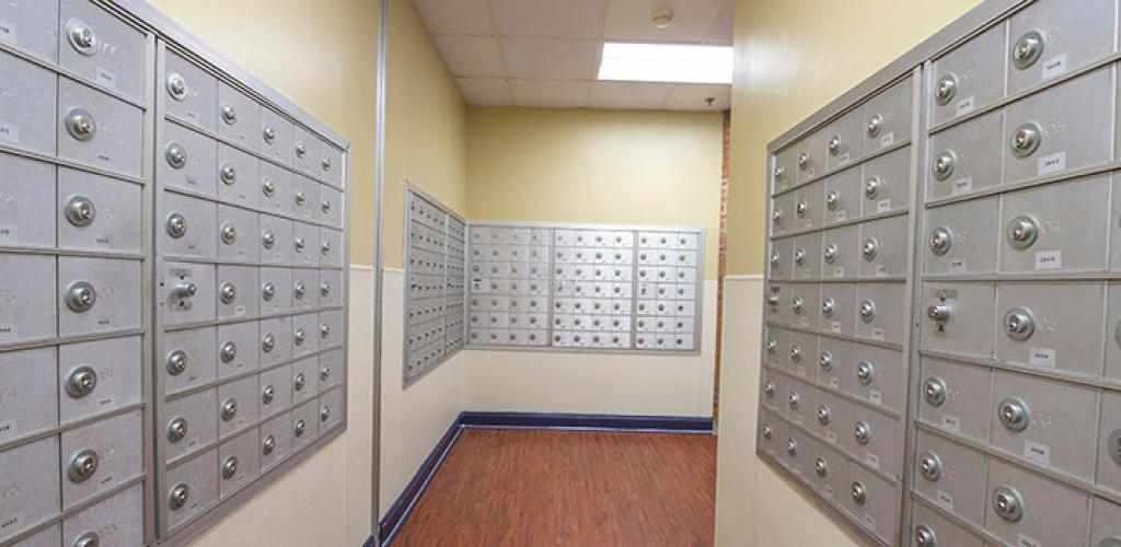 Graduate Living Center Mailboxes