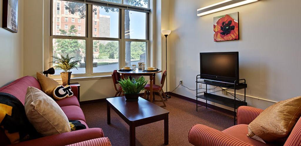 North Avenue Apartment Living Room